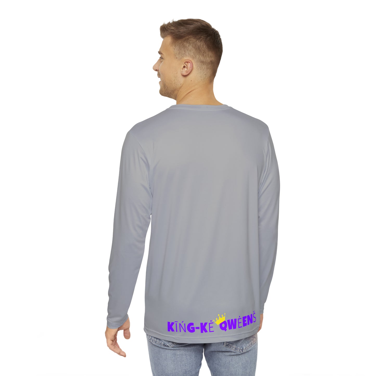 3C Queen Long Sleeve Shirt - Grey