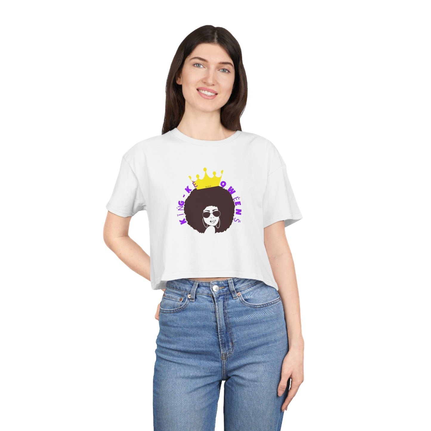 Classic Kinky Queens Crop Top